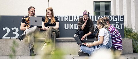 DH-Studierende vor dem ZPD