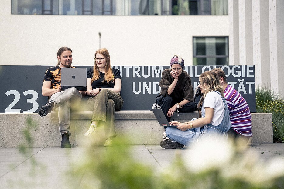 DH-Studierende vor dem ZPD